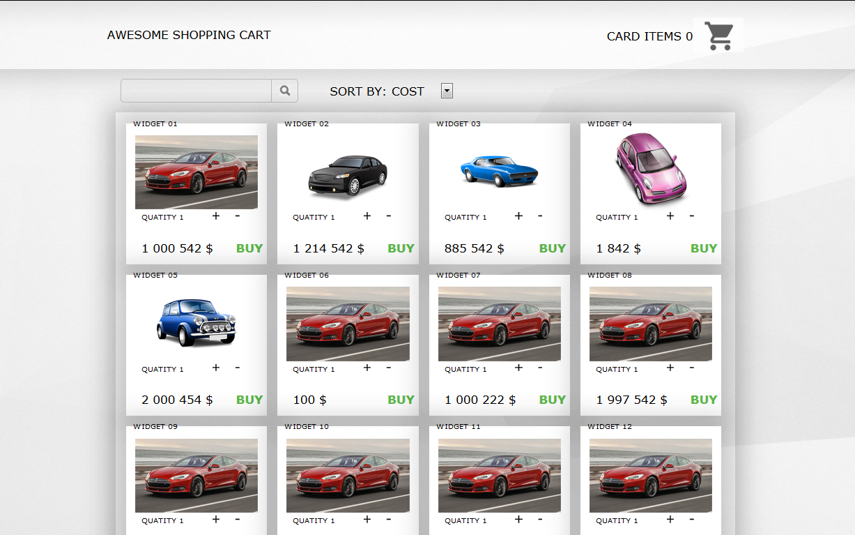 Shopping cart